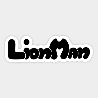 Lion Man Sticker